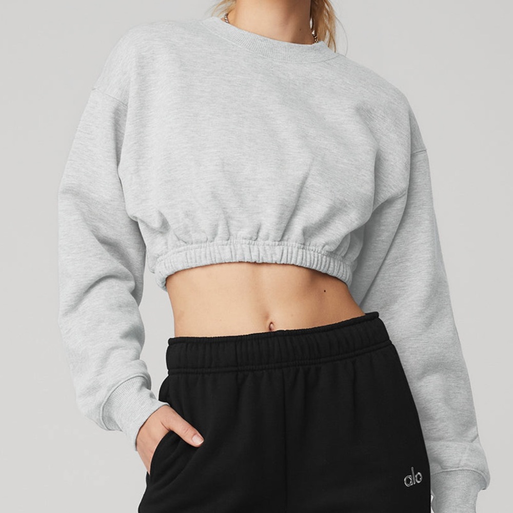 Alo Yoga Devotion Crew Neck Pullover